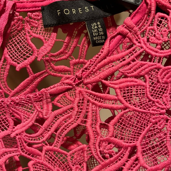 FOREST LILY PINK DRESS - Picture 2 of 2